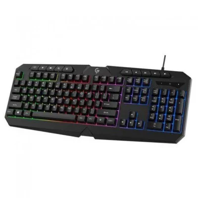 Porodo 5 in 1 Ultimate Gaming Kit with Effect - Black